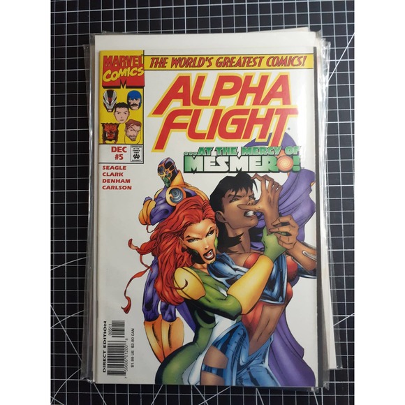Alpha Flight (vol 2) Lot #5, #6, #10, $11 (1998) - Picture 2 of 5
